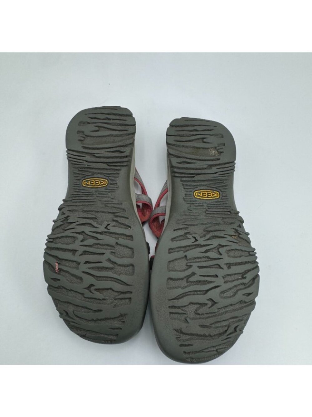 Keen Whisper 5127 Slide Sandal Womens 8.5 Gray Synthetic Hiking Trail Waterproof - Picture 13 of 16
